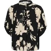 Soaked in luxury Bluse 'Arjana' beige / sort