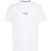 Calvin Klein Jeans Bluser & t-shirts 'CK Monogram Tonal Logo' grå / sort / hvid