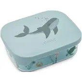 Liewood Arthur Tritan madkasse 13,5x17 cm Sea creature-sandy