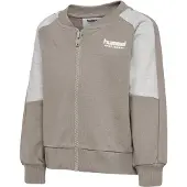 Hummel Sweatjakke taupe / grå-meleret / hvid