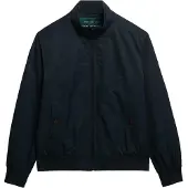 Superdry Superdrytil mænd. M5012257A Moderne sportsjakke marineblå (L), Casual, Bomuld
