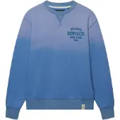 Superdry Superdrytil mænd. M2014563A Blå Block Text-sweatshirt (XXL), Casual, Bomuld
