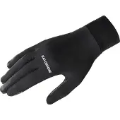 Salomon - Trail running tøj - Cross Warm Glove U Deep Black til Unisex - Størrelse L - Sort
