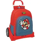 Safta Evolution Super Mario 20.1l Rygsæk Med Hjul