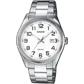 Casio Herreur MTP-1302PD-7BVEF Collection Hvid/Stål Ø44 mm