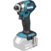Makita DTD173Z, Slagnøgle, Pistolhåndtag, 1/4, Sort, Blå, 3600 rpm, 1100 rpm