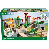 BRIO Cargo Mountain Togsæt 36010 - - OneSize - Togskinner