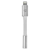 Nedis Guld Apple Lightning 8-benet Til Hun-adapter I Aluminium 3.5 Mm 0.15 M