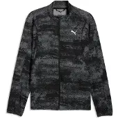 Puma Run Velocity Printed Track Jacket Men, Shop, Black, L
