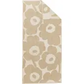 Marimekko Unikko badehåndklæde 70x150 cm Off white-hør