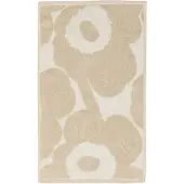 Marimekko Unikko gæstehåndklæde 30x50 cm Off white-hør
