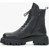 Estro Snørestøvletter '09-2314' black denim