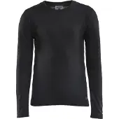 Craft - Skiundertøj børn - Core Warm Baselayer Set J Black til Unisex - Børnetoj Størrelse 122-128 cm - Sort