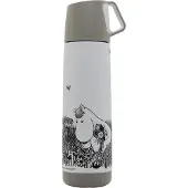 Muumi Mumi Graphic termokande 50 cl Hvid-sort