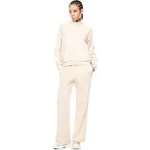 EA7 EA7til kvinder. 7W000979_AF12501 Beige modal træningsdragt (L), Casual, Sport, Genanvendt polister