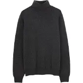 GOBI Cashmere Pullover 'Men's Essential Turtleneck Cashmere Sweater' antracit