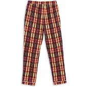 LEAFLETIC Pyjamasbukser brun-meleret