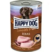 Happy Dog Sensible Pure Texas - Kalkun - 12 x 800 g