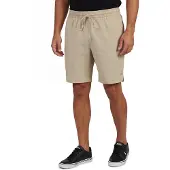 HUGO BOSS BOSStil mænd. 50561184 Hurtigtørrende badedragt i beige sirsaka-stof (M), Badetøj, Polyester