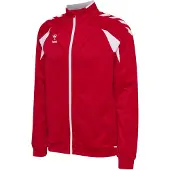 Hummel Sportssweatjakke rød / hvid