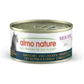 Almo Nature HFC Mousse makrel med kylling vådfoder til katte (70 g)