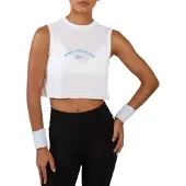Reebok Lux Cropped Graphic ærmeløs T-shirt