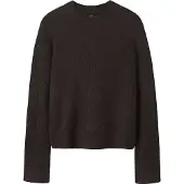 LMTD Bluse - Strik - Kort - NlfKleave - Chocolate Brown - - 11-12 år (146-152) - Bluse