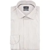 Olymp Luxor Skjorte Striber Beige måle