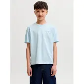 Jack & Jones Junior Shirts opal / pastelblå / hvid