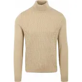 Suitable Turtleneck Cable Beige måle