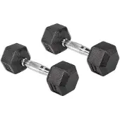 Olive Rubber Hex 5kg Håndvægt 2 Enheder