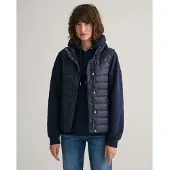 Gant Ganttil kvinder. 4700280 Letvægtsdunjakke navy (XS), Casual, Genanvendt polister, Bæredygtig, Blå