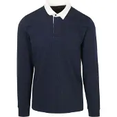 Steppin' Out Rugby Polo Navy Blå Mørkeblå måle
