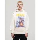 MAD TIGERS Sweatshirt 'Dark Oceans' creme
