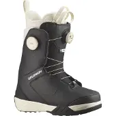 Salomon Snowboard - Snowboardstøvler dame - Kiana Dual BOA Black/Vanilla Ice til UnisexUld - Størrelse 39 - Sort