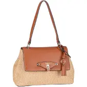 GUESS Maggie Straw Skuldertaske