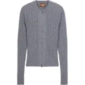 GOBI Cashmere Cardigan grå-meleret