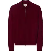 GOBI Cashmere Cardigan 'Women's Timeless Cashmere Full-Zip Cardigan' bordeaux