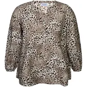 Zhenzi Bluse 'Maida 1636' brun