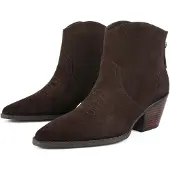 L37 HANDMADE SHOES Ankelstøvler 'IT'S NOT THE SAME' mørkebrun