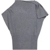 GOBI Cashmere Overdel grå-meleret
