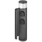 Brumberg 65202103, Aluminium, Glas, Plast, Grå, IP44, I, 232 lm, Vekselstrøm