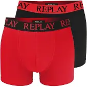 Replay Sportsunderbukser rød / sort