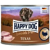 Happy Dog Sensible Pure Texas - Kalkun - 12 x 400 g
