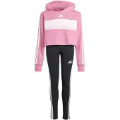 Adidas Seasonal Essentials Tiberio 3 Stripes Fleece Leggings Træningsdragt