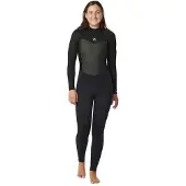 Rip Curl Omega 43gb Steamer 4/3 Mm Dame Våddragt I Neopren Med Lange ærmer Og Lynlås På Ryggen