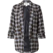 Pieces Blazer 'PCBOSS' orange / sort / hvid