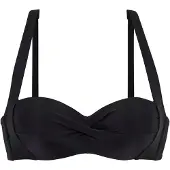 LASCANA Bikinioverdel sort