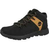 Timberland Timberlandtil mænd. TB0A6DQDEMJ1 Høje sneakers Mid Lace Up sort (41), Fast, Nubuck, Blonder, Casual