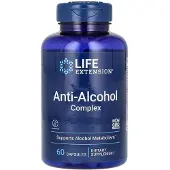 Life Extension , Anti-Alkohol Kompleks, 60 Kapsler